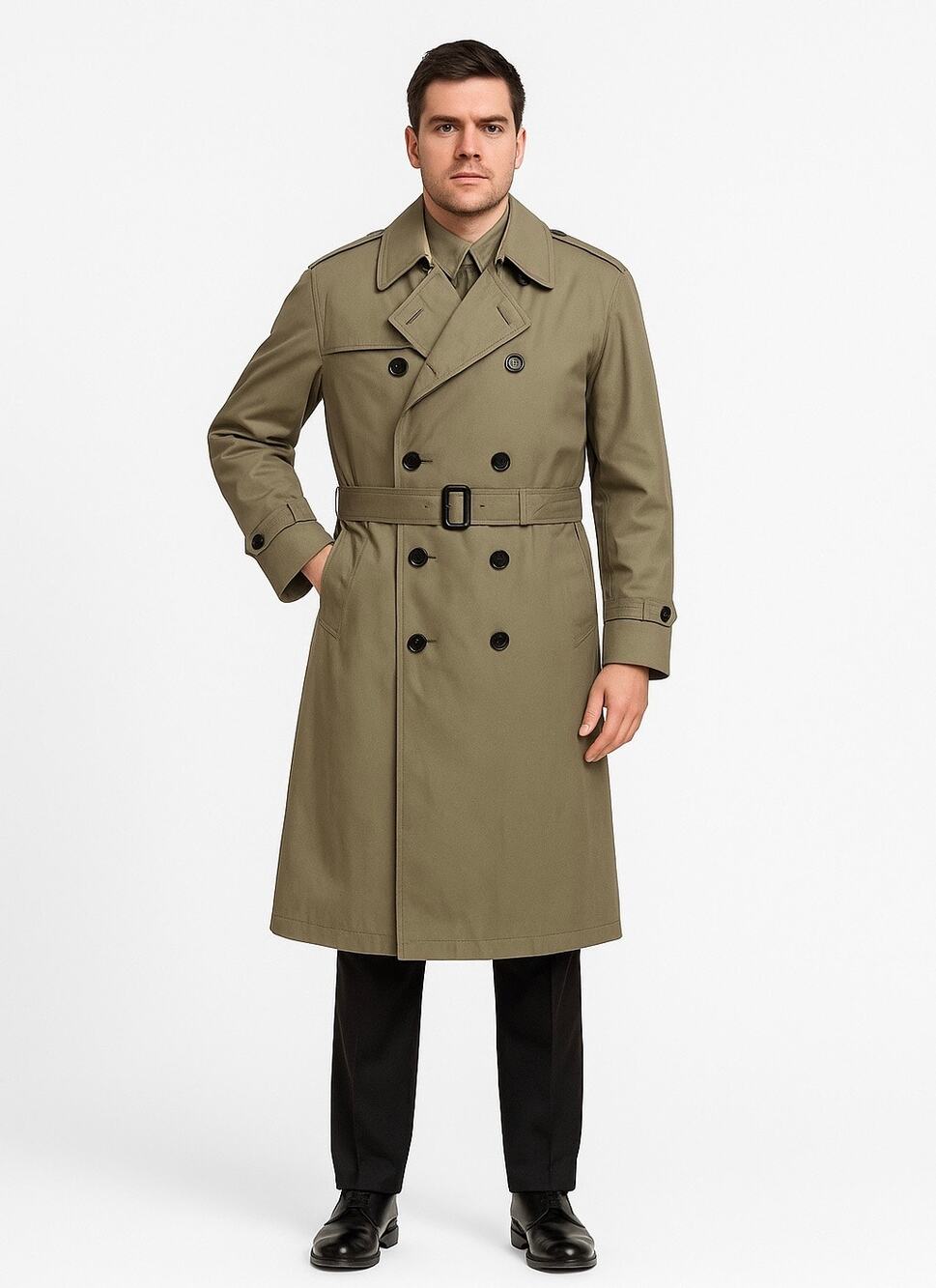 2010s U.S. Military All-Weather Trench Coat Zip-Out Liner  Valor Collection 42R